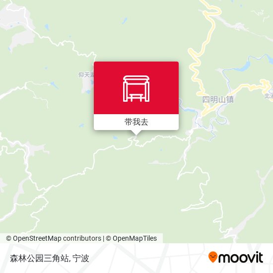 森林公园三角站地图