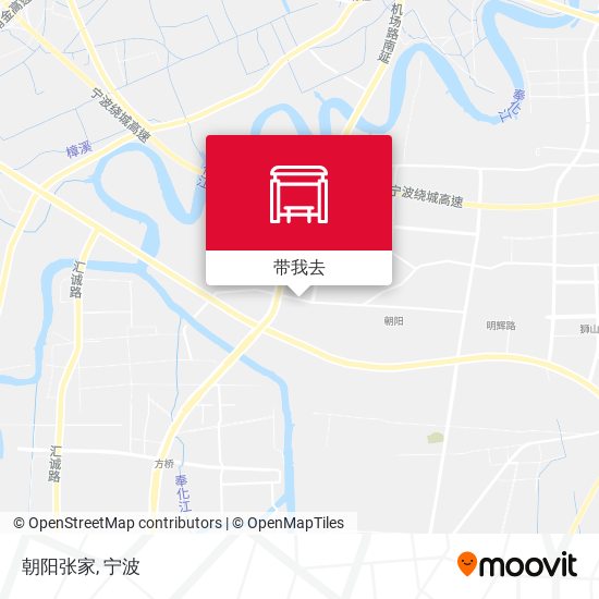 朝阳张家地图