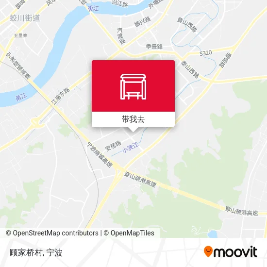 顾家桥村地图