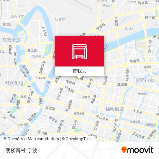 明楼新村地图