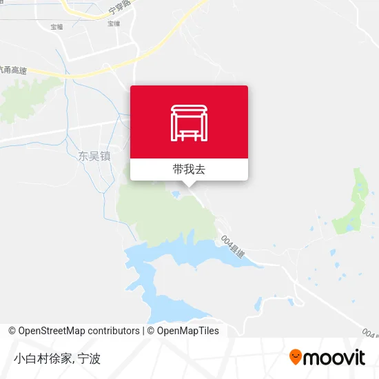 小白村徐家地图