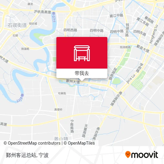 鄞州客运总站地图