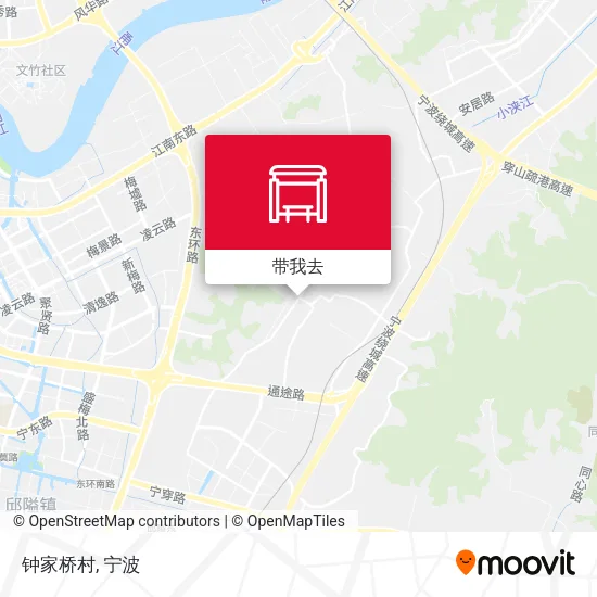 钟家桥村地图