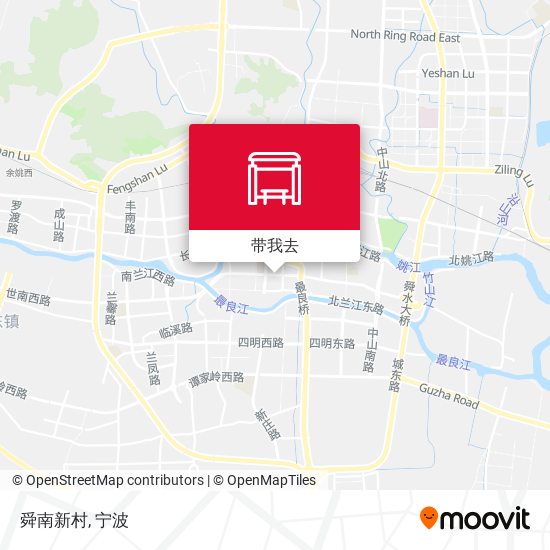 舜南新村地图
