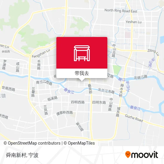 舜南新村地图