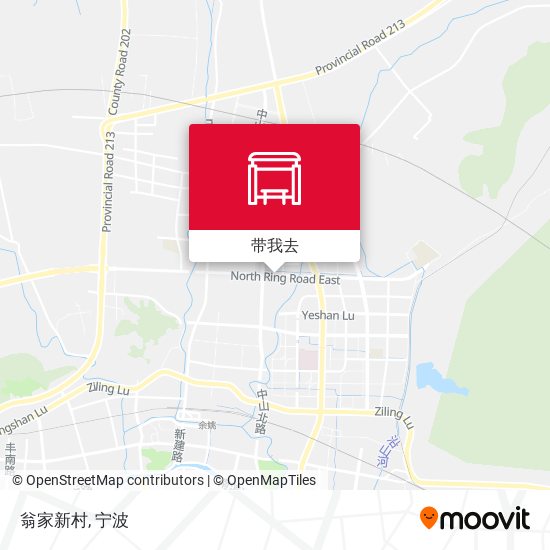 翁家新村地图