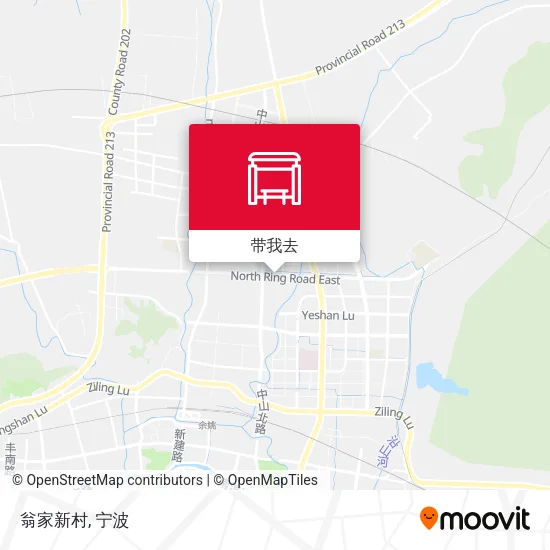 翁家新村地图