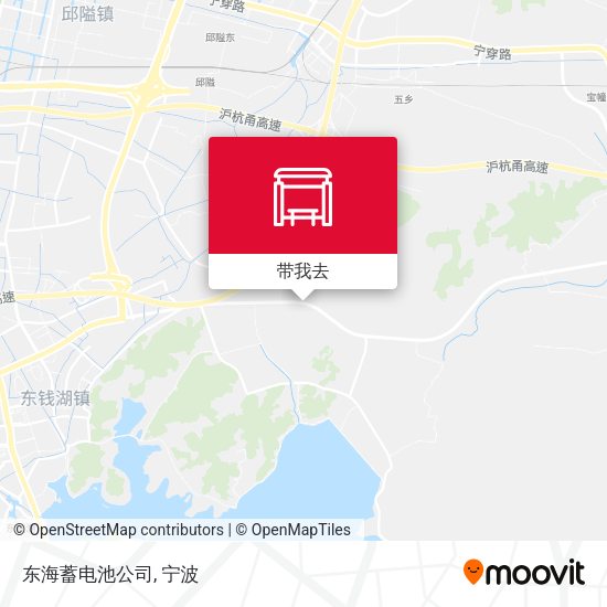 东海蓄电池公司地图