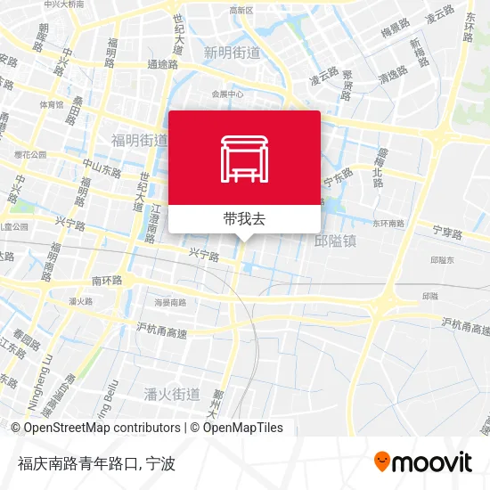 福庆南路青年路口地图