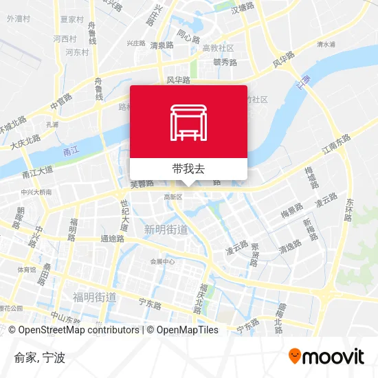 俞家地图