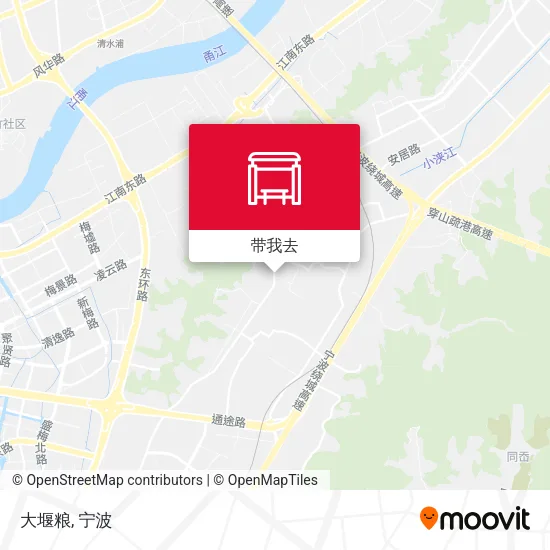 大堰粮地图