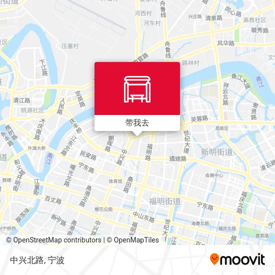 中兴北路地图