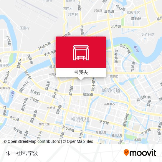 朱一社区地图
