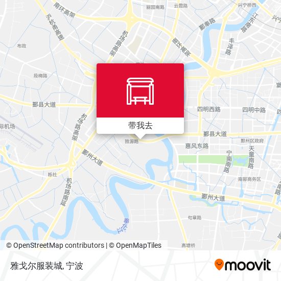 雅戈尔服装城地图