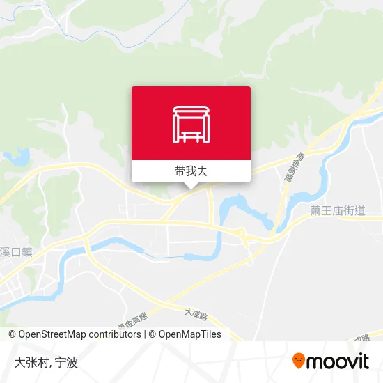 大张村地图