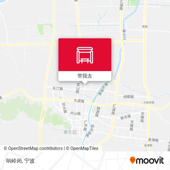 响岭岗地图