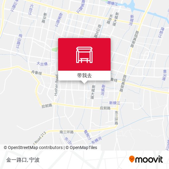 金一路口地图