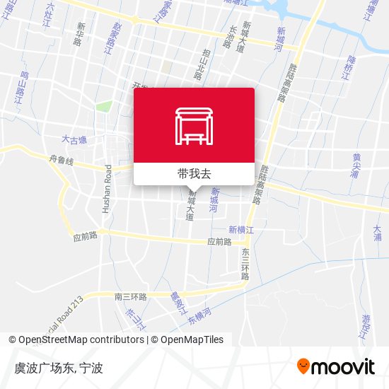 虞波广场东地图