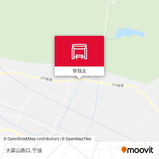 大霖山路口地图