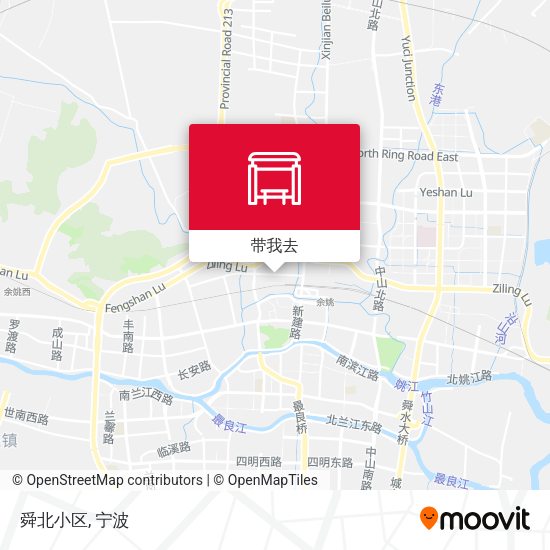 舜北小区地图