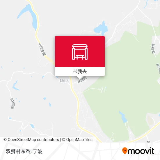 双狮村东岙地图