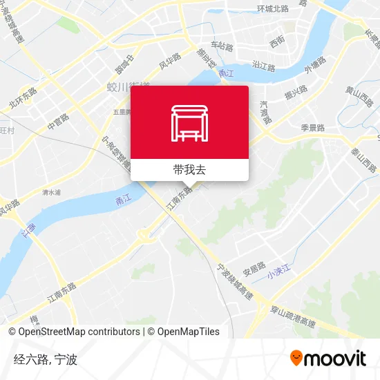 经六路地图
