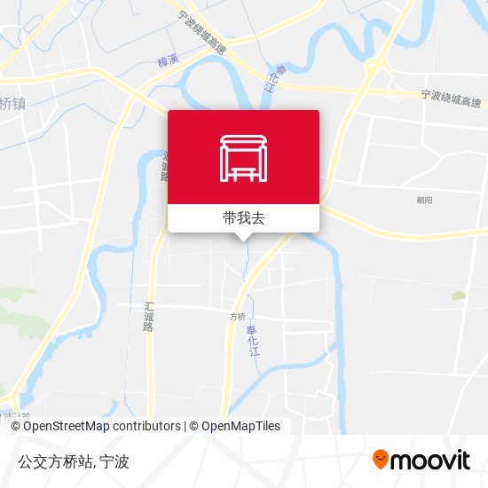 公交方桥站地图