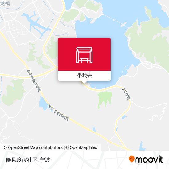 随风度假社区地图