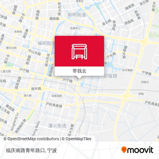 福庆南路青年路口地图