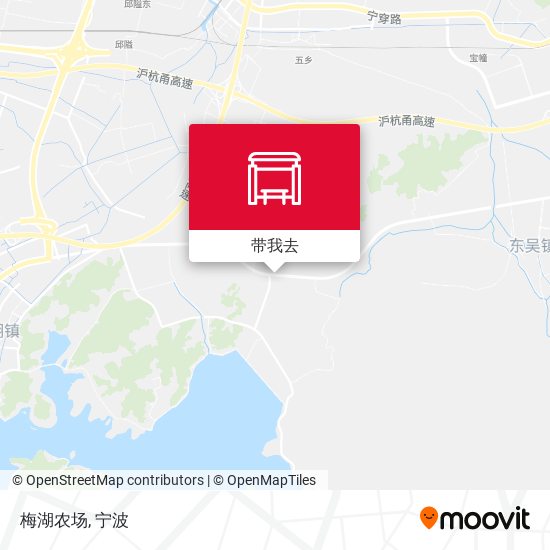 梅湖农场地图