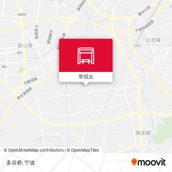多谷桥地图