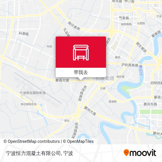 宁波恒力混凝土有限公司地图