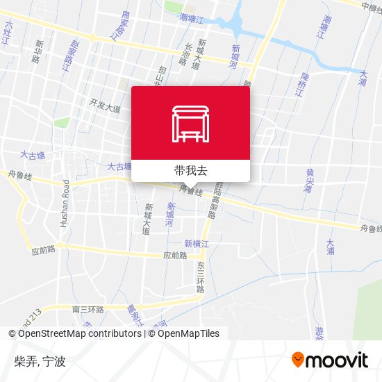 柴弄地图