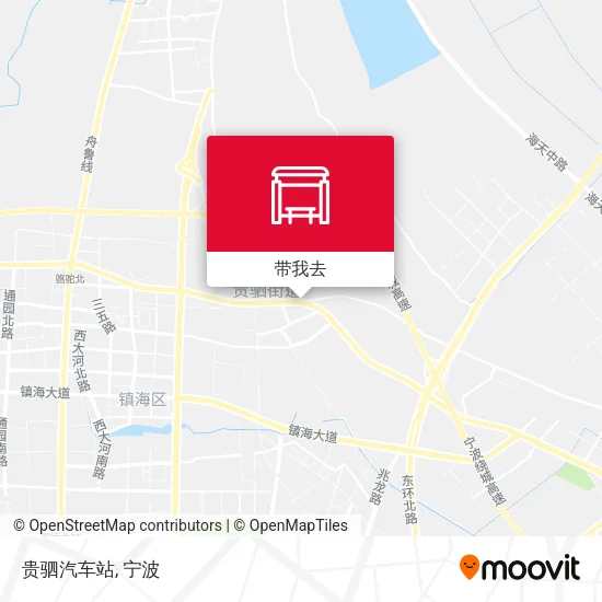 贵驷汽车站地图