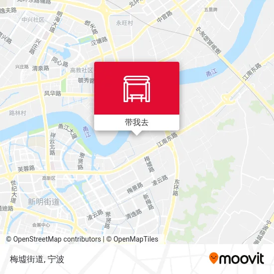 梅墟街道地图