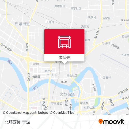 北环西路地图
