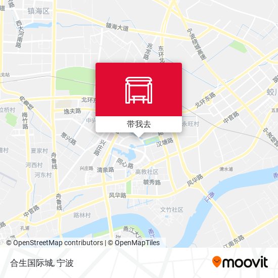 合生国际城地图