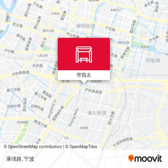 康强路地图