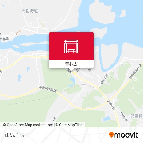 山防地图