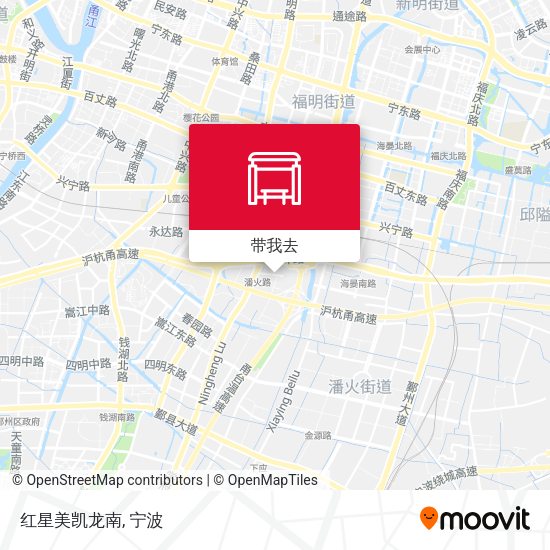红星美凯龙南地图