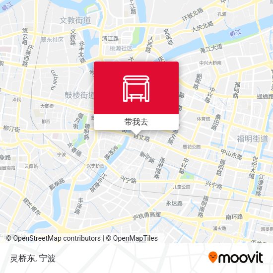 灵桥东地图