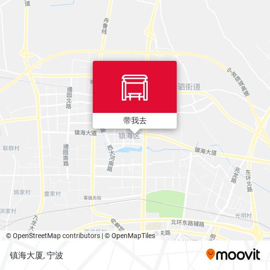 镇海大厦地图