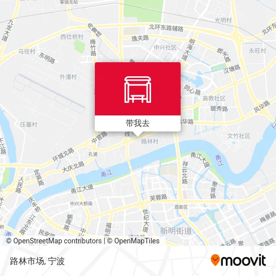 路林市场地图