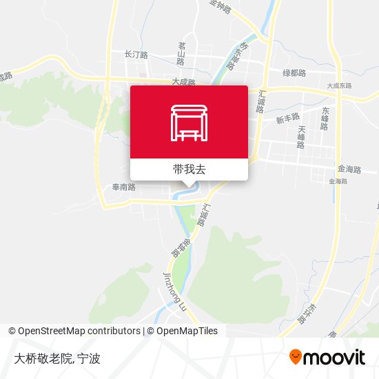 大桥敬老院地图