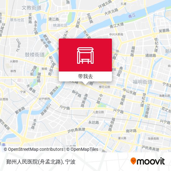 鄞州人民医院(舟孟北路)地图