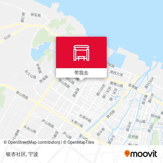 银杏社区地图