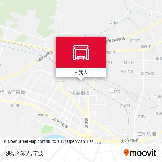 洪塘陈家弄地图