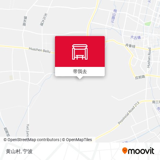 黄山村地图