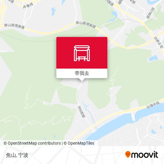 焦山地图