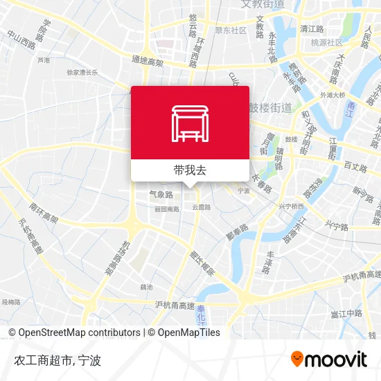 农工商超市地图